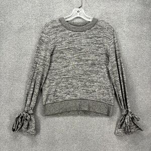 Abercrombie & Fitch Sweater Womens XS Extra Small Gray Crew‎ neck Shirt Top